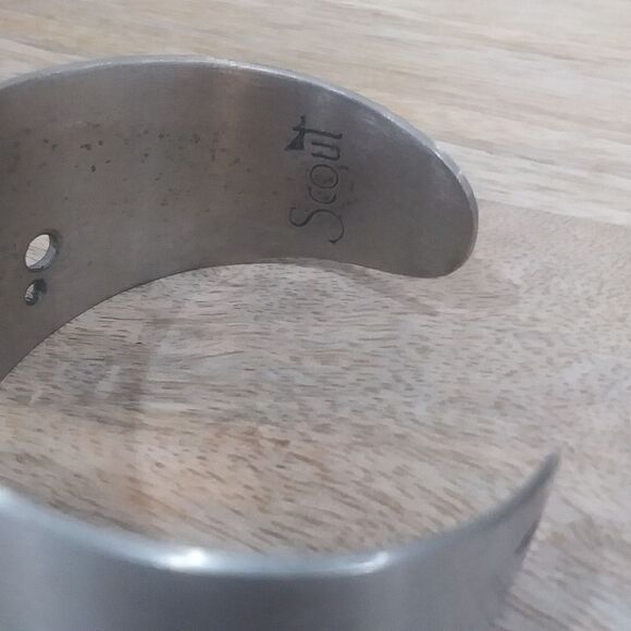 Scout Stainless Steel Leo Cuff Bracelet - Picture 2 of 12